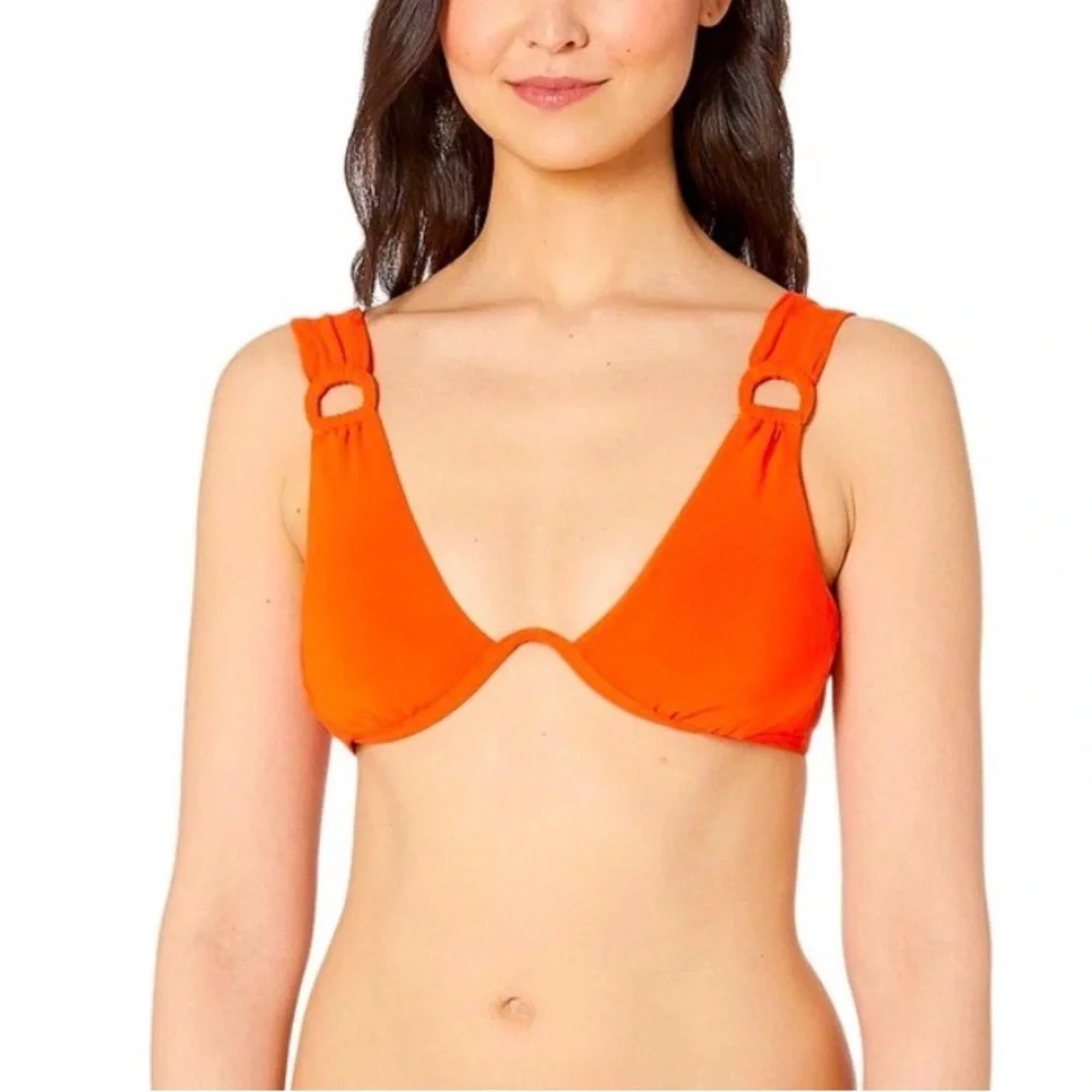 Robin Piccone Bikini Set Orange Size XS‎
